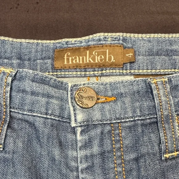 Frankie B. Jean Micro Shorts Size 4 - Picture 2 of 5